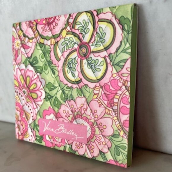 VERA BRADLEY Petal Pink Mini Pocket Notepad Limited Ed 1980's - Picture 1 of 14